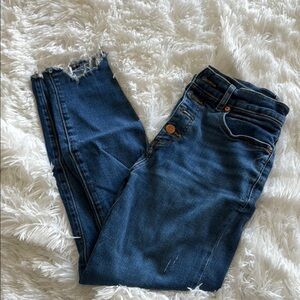 LOFT high waisted skinny jeans